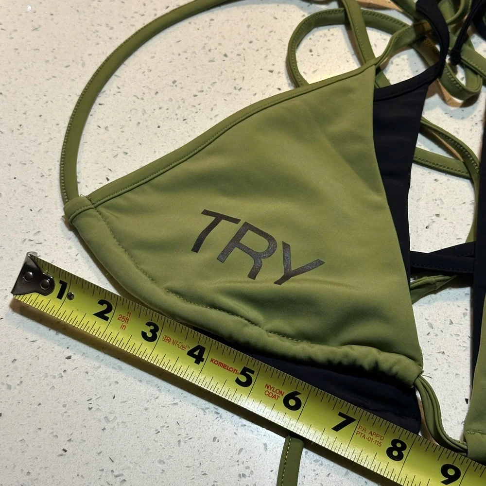 NWT / 1st Position By Tinashe  X UO / Cross That Line 2-in-1 sports bra bikini